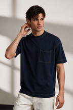 Basic Oversized Pocket T-Shirt