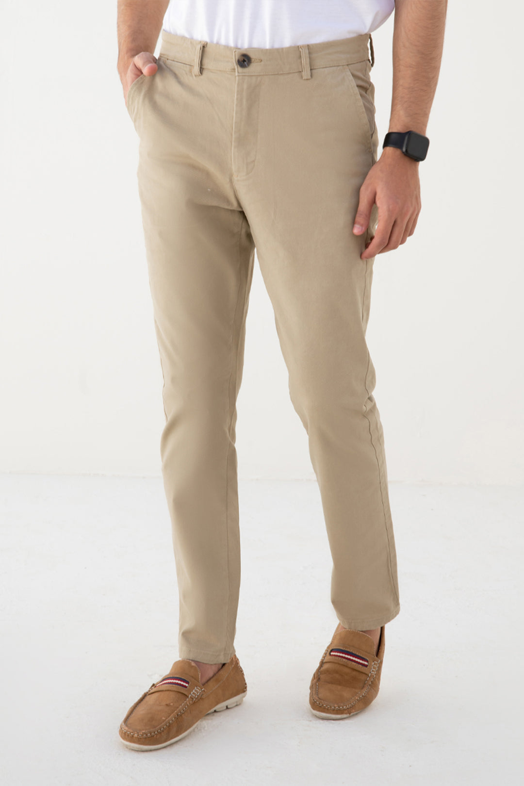 2024 Signature Slim Fit Chinos for Men - Black, Beige, Navy