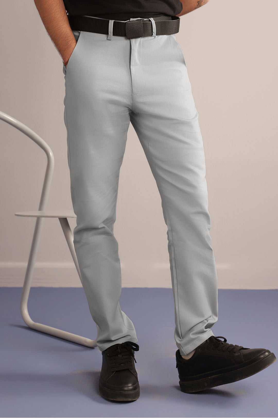 Cotton Essential Chinos - Ready to Wear - Zellbury