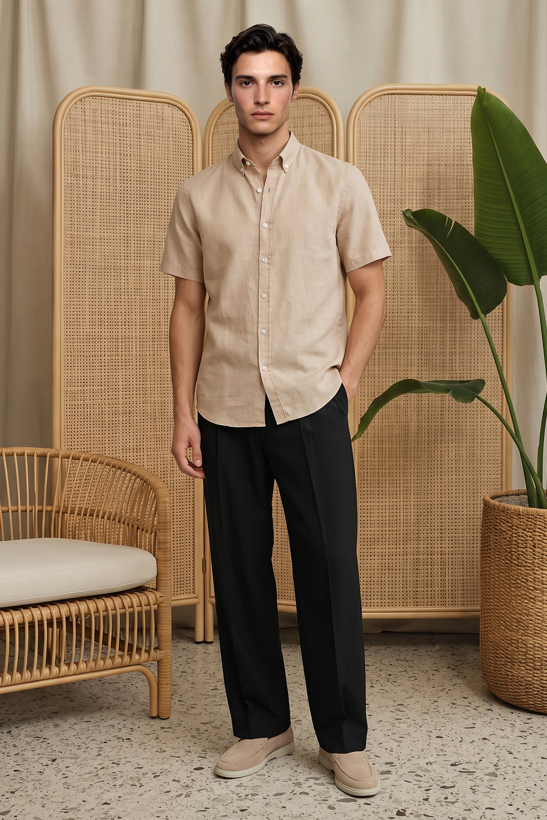 Linen Shirt - 1001