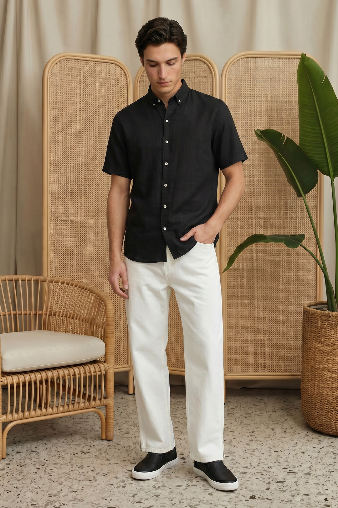 Linen Shirt - 1002