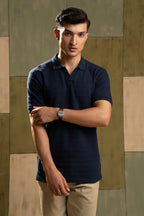 Textured Polo - 5002