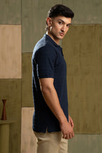 Textured Polo - 5002