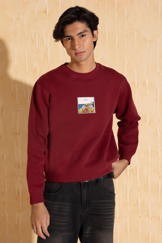 Graphic Sweat Shirt - 5022