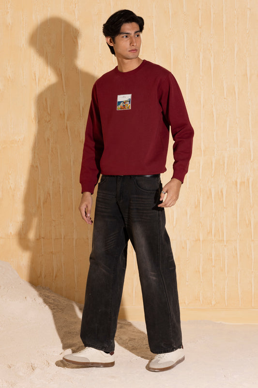 Graphic Sweat Shirt - 5022