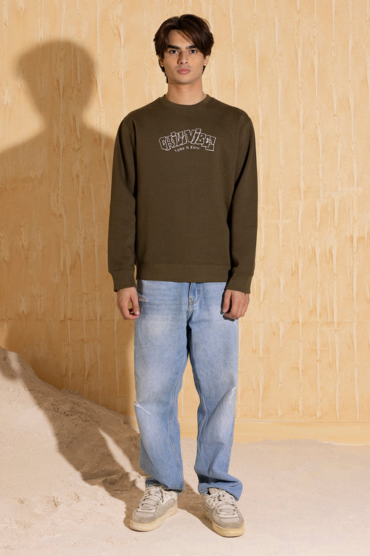Graphic Sweat Shirt - 5027