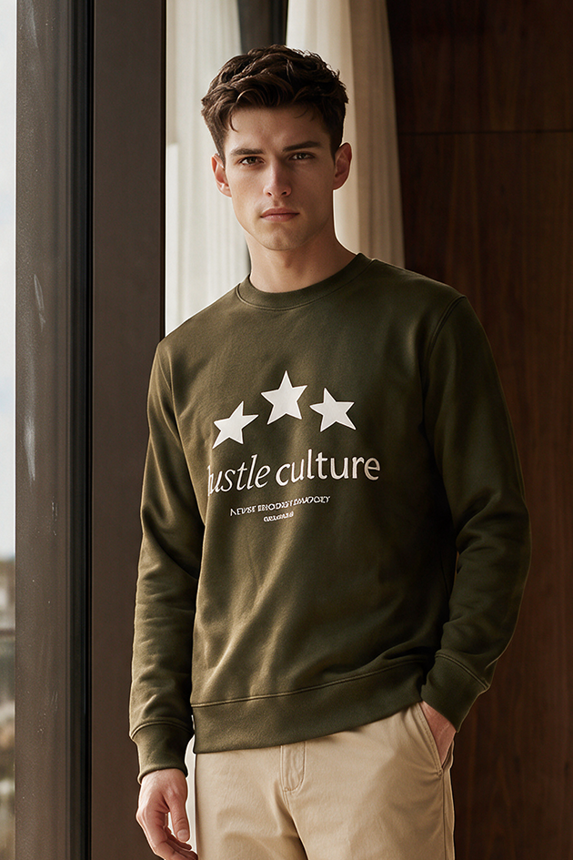 Graphic Sweat Shirt - 1013