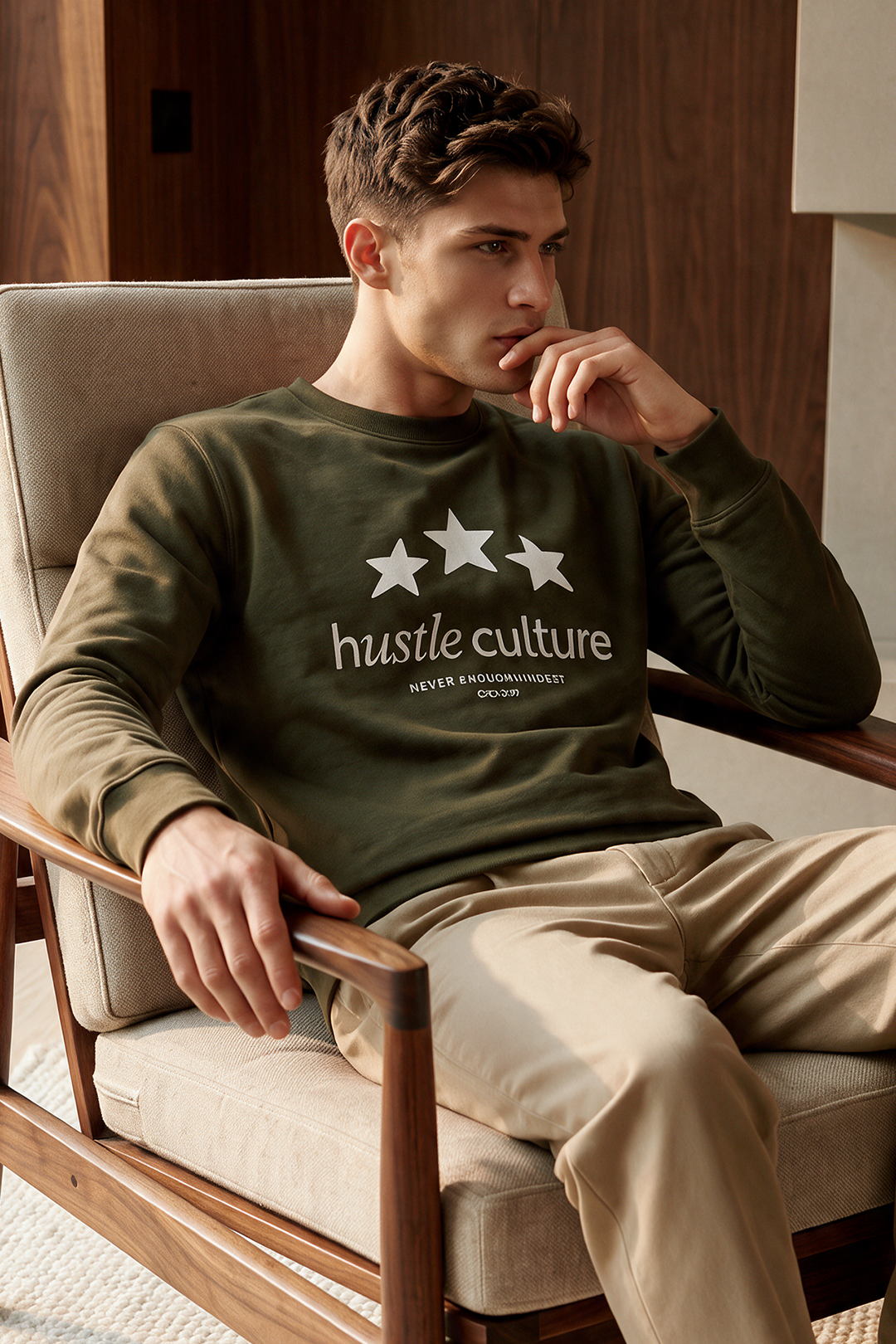 Graphic Sweat Shirt - 1013