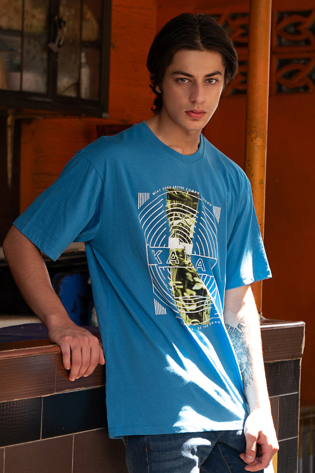 Relax Graphic T-Shirt - X026