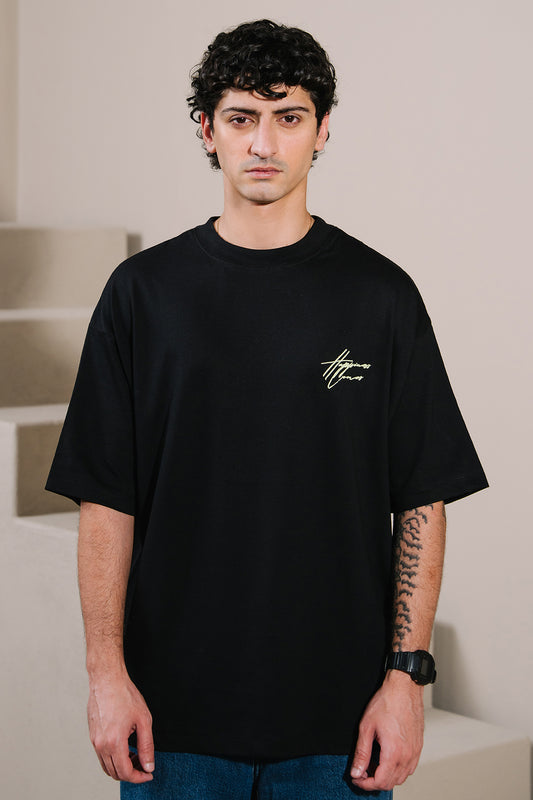 Oversized Graphic T-Shirt - D001