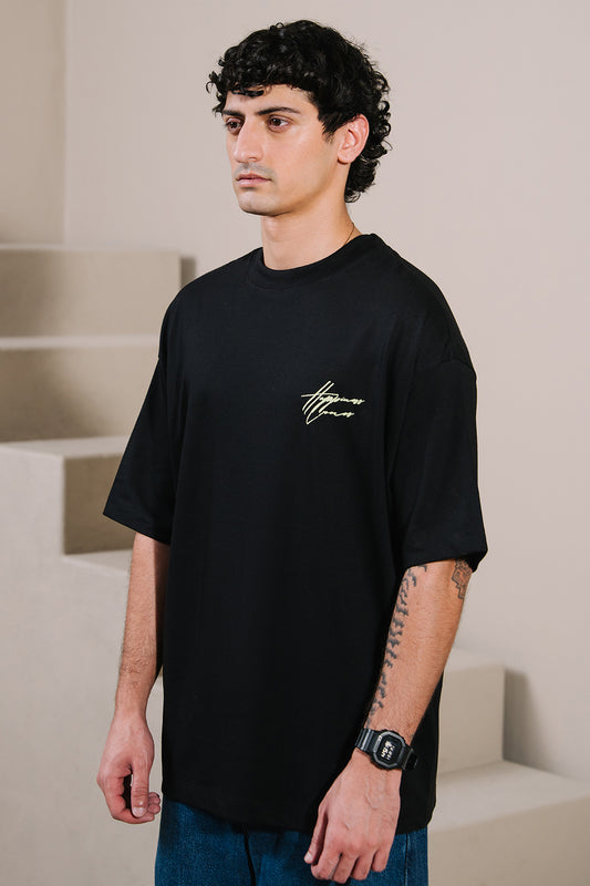 Oversized Graphic T-Shirt - D001