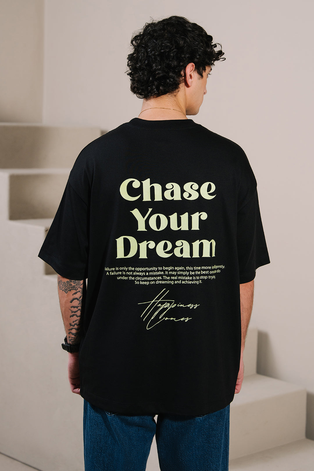 Oversized Graphic T-Shirt - D001