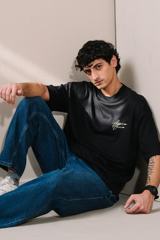 Oversized Graphic T-Shirt - D001