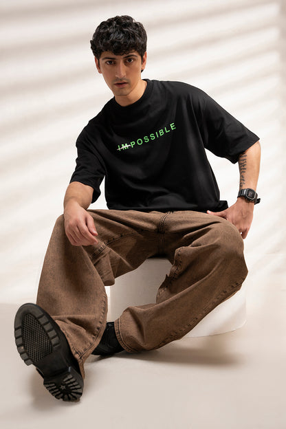 Oversized Graphic T-Shirt - D002