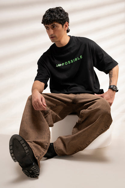 Oversized Graphic T-Shirt - D002