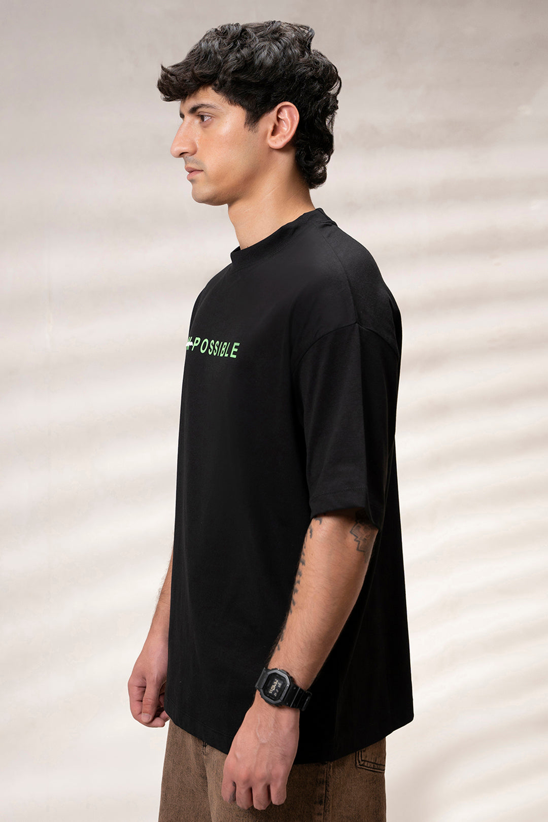 Oversized Graphic T-Shirt - D002