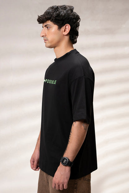 Oversized Graphic T-Shirt - D002