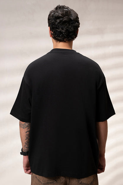 Oversized Graphic T-Shirt - D002