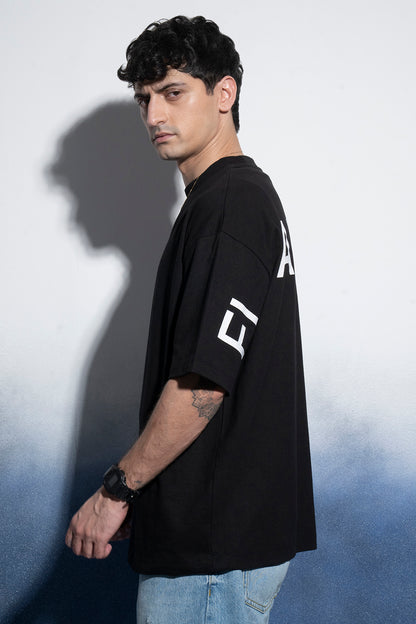 Oversized Graphic T-Shirt - D003