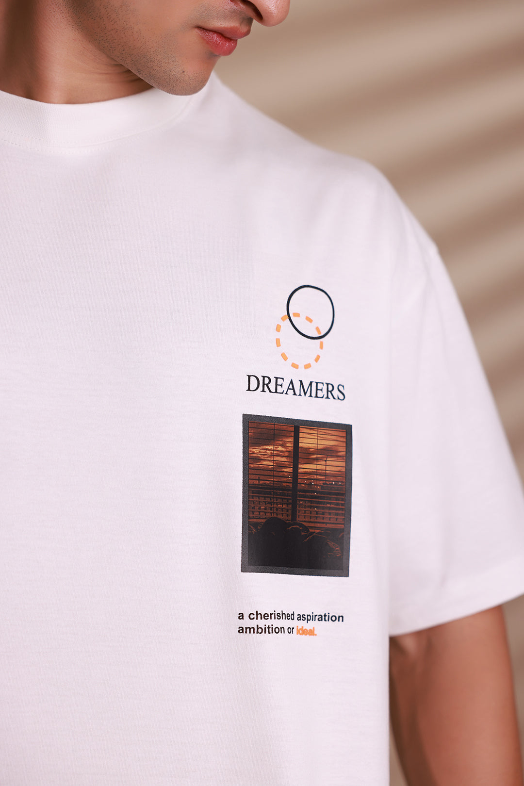 Oversized Graphic T-Shirt - D005