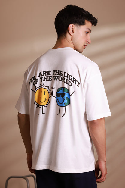 Oversized Graphic T-Shirt - D006