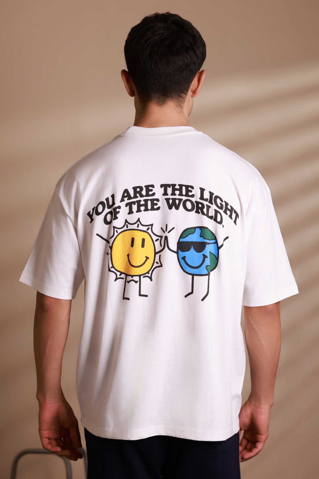 Oversized Graphic T-Shirt - D006