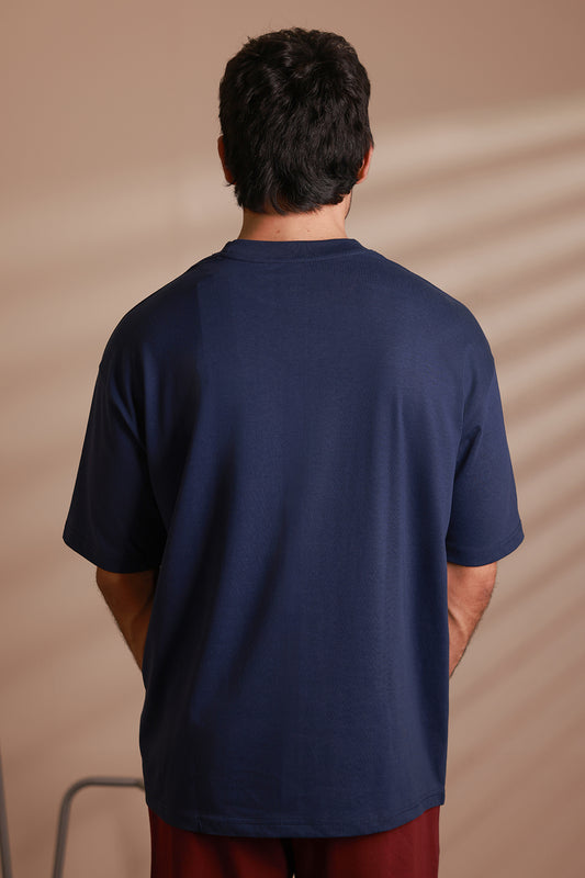 Oversized Graphic T-Shirt - D008