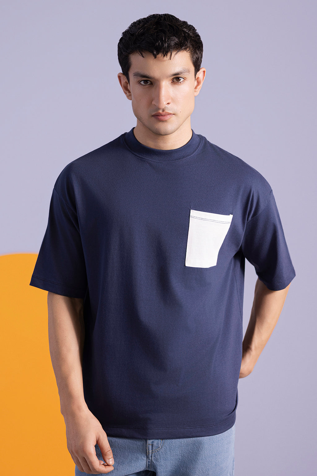 Oversized Graphic T-Shirt - D010