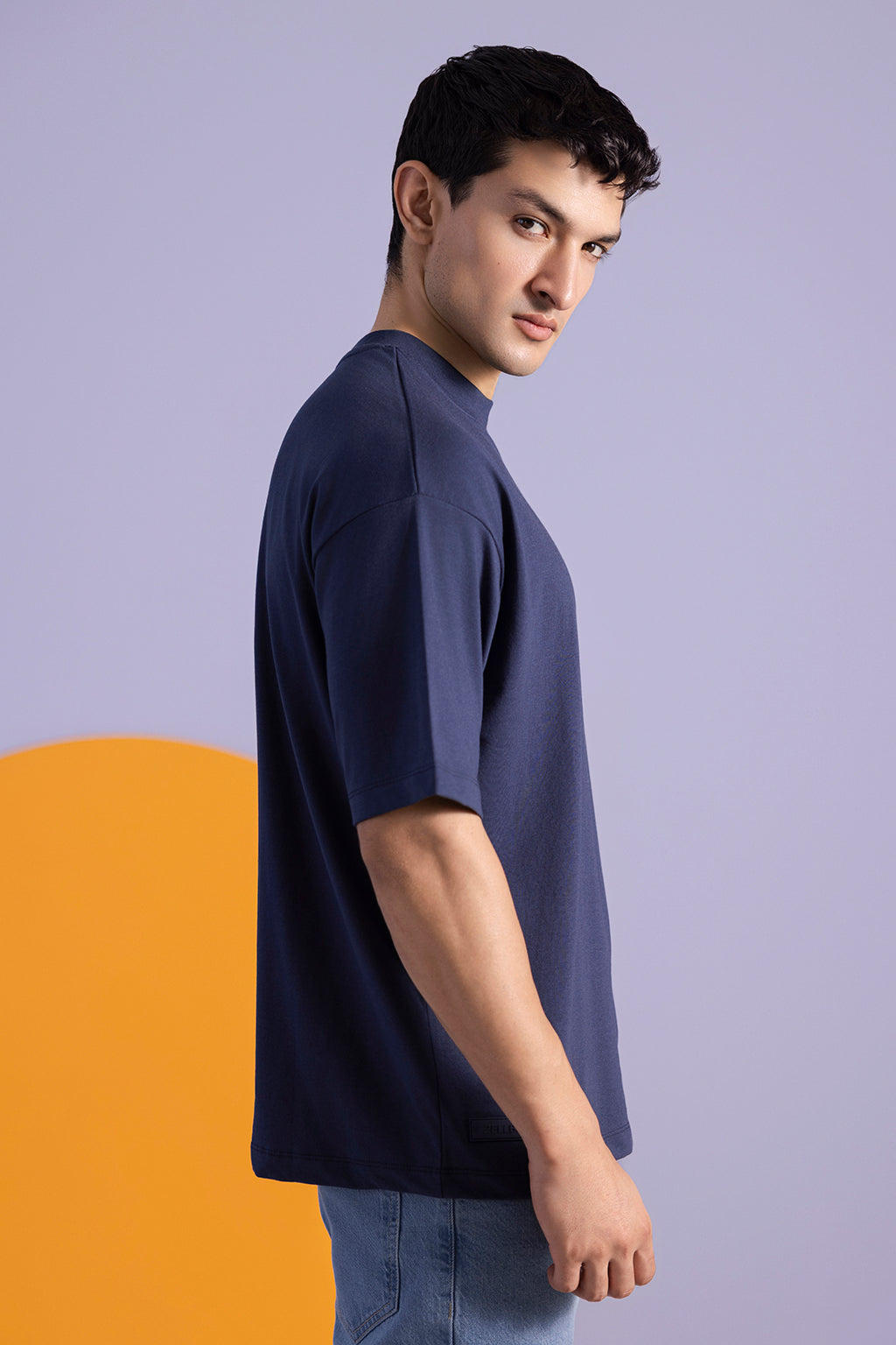 Oversized Graphic T-Shirt - D010