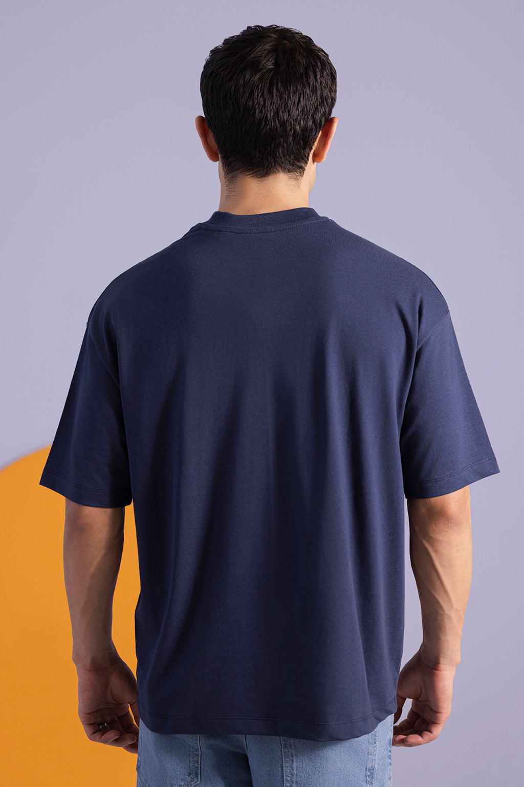 Oversized Graphic T-Shirt - D010