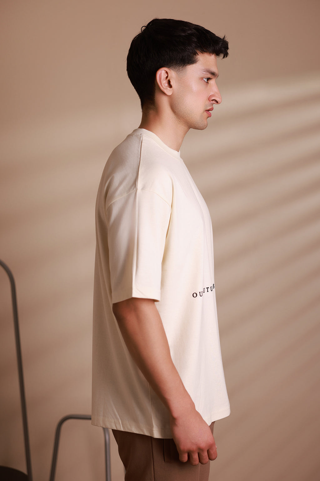 Oversized Graphic T-Shirt - D011