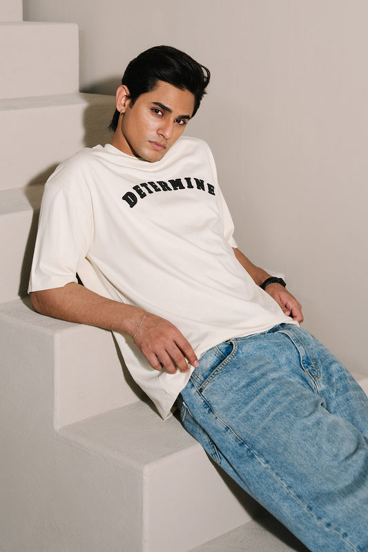 Oversized Graphic T-Shirt - D012