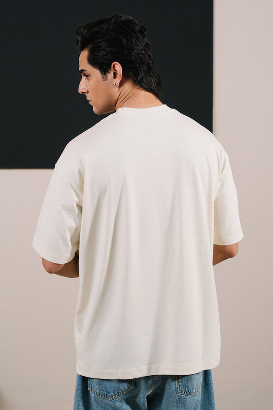Oversized Graphic T-Shirt - D012