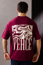 Oversized Graphic T-Shirt - D013