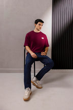 Oversized Graphic T-Shirt - D013