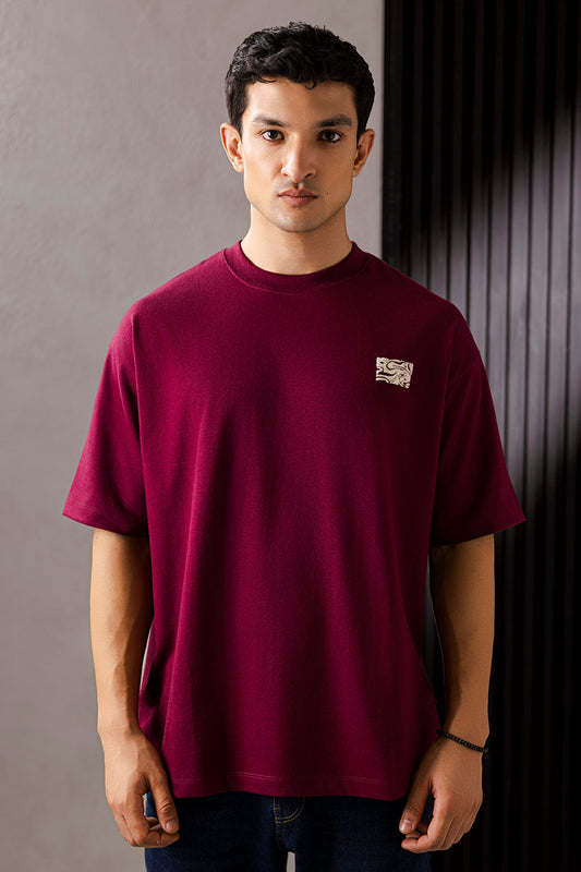 Oversized Graphic T-Shirt - D013
