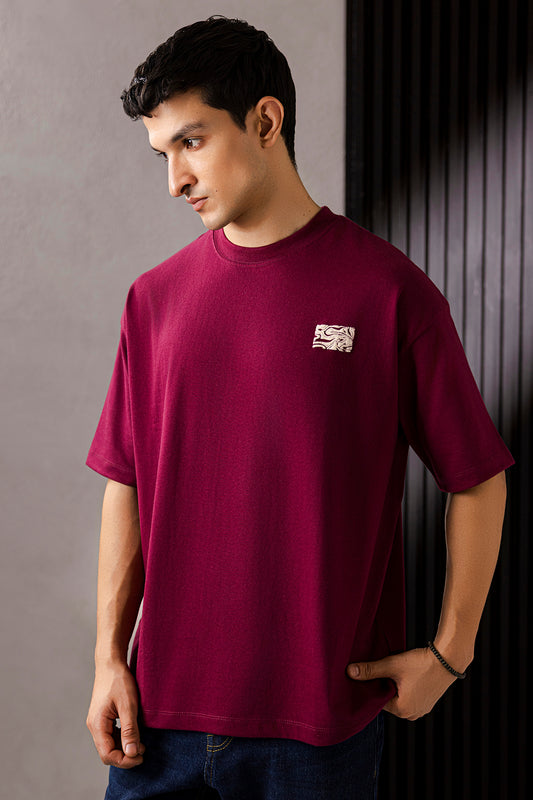 Oversized Graphic T-Shirt - D013