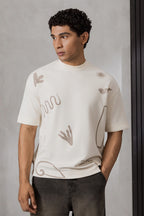 Oversized Graphic T-Shirt - D014