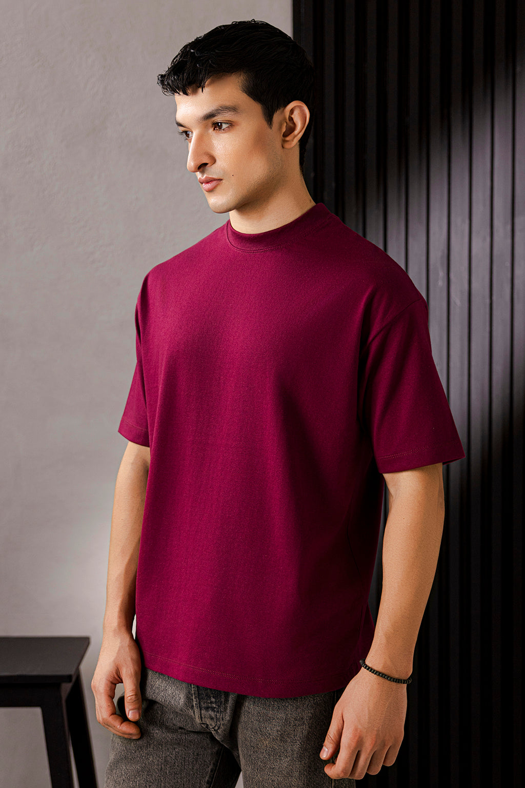 Oversized Graphic T-Shirt - D014