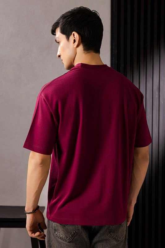 Oversized Graphic T-Shirt - D014