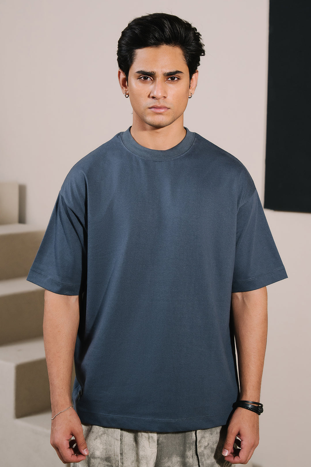 Oversized Graphic T-Shirt - D016