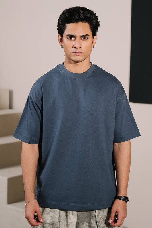 Oversized Graphic T-Shirt - D016