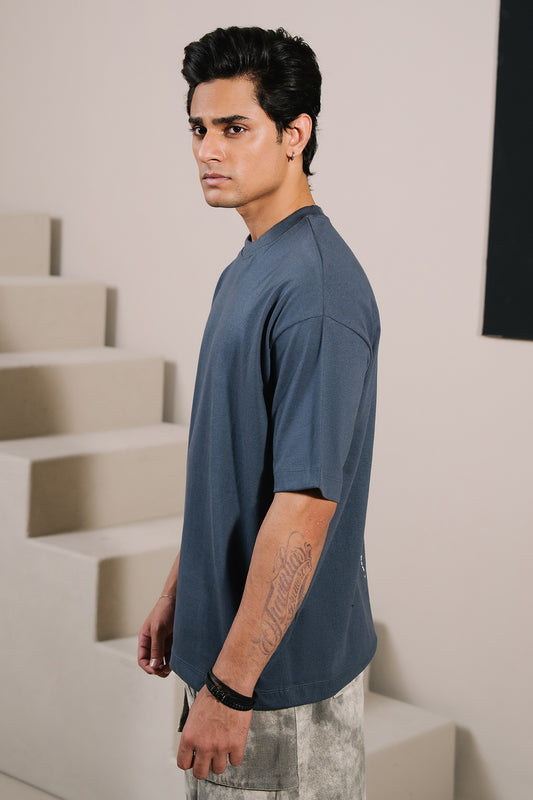 Oversized Graphic T-Shirt - D016