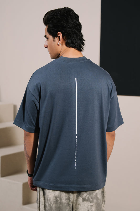 Oversized Graphic T-Shirt - D016