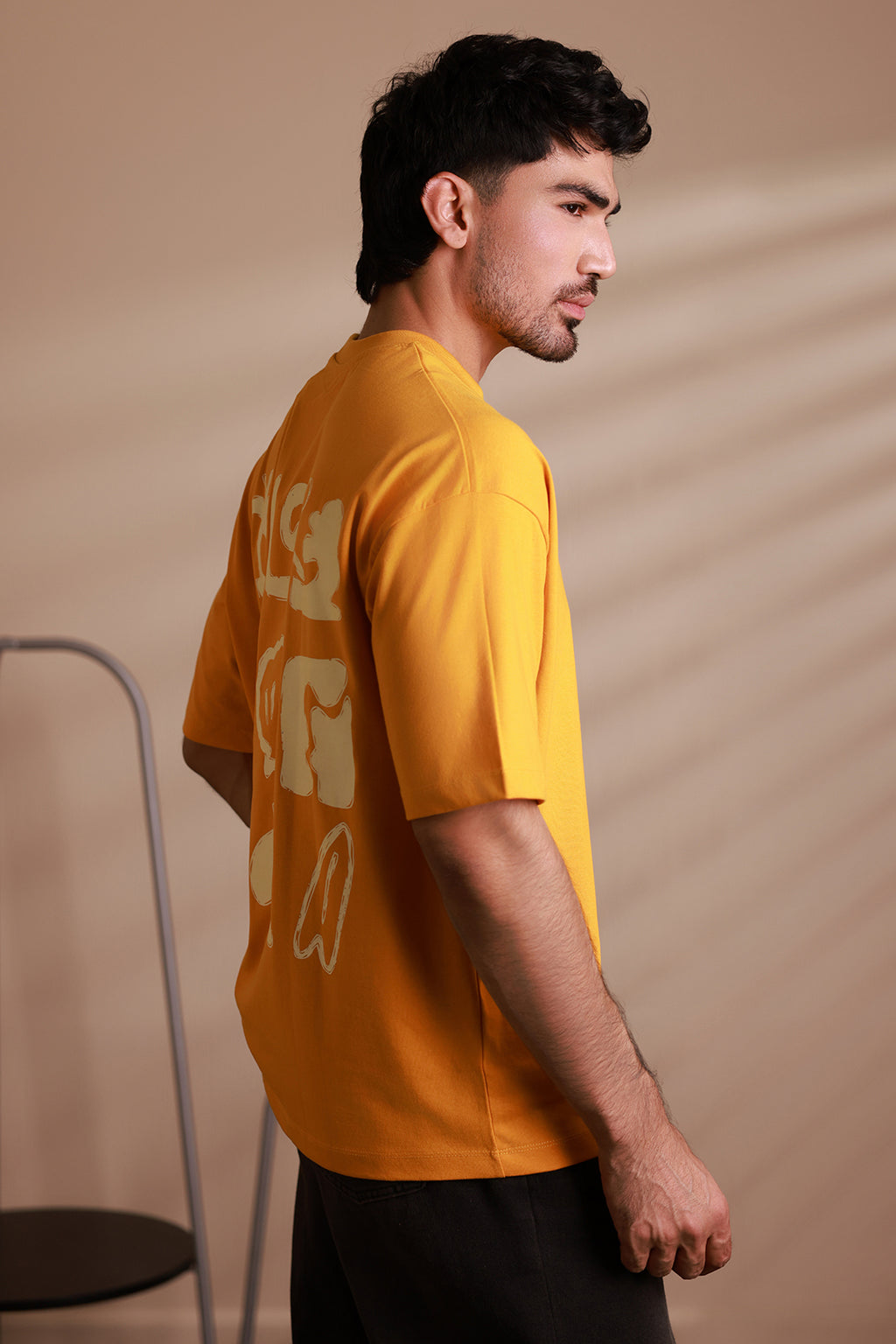 Oversized Graphic T-Shirt - D017