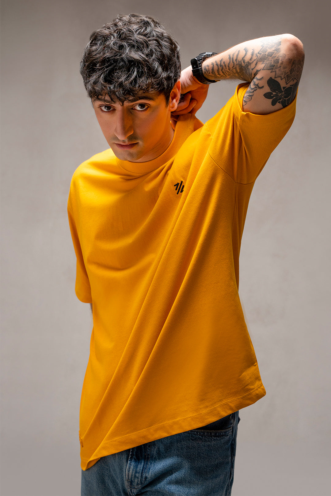 Oversized Graphic T-Shirt - D018