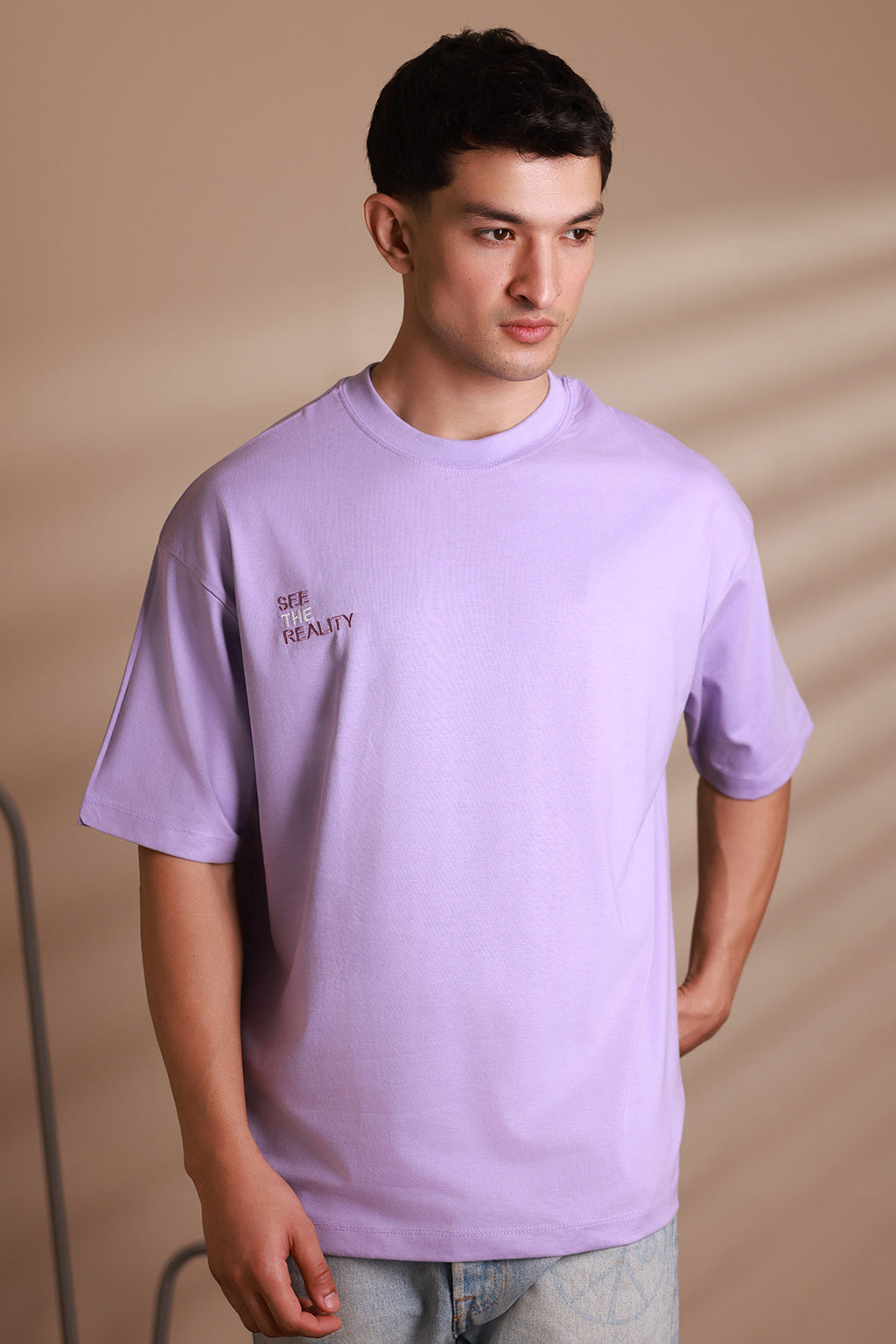 Oversized Graphic T-Shirt - D019