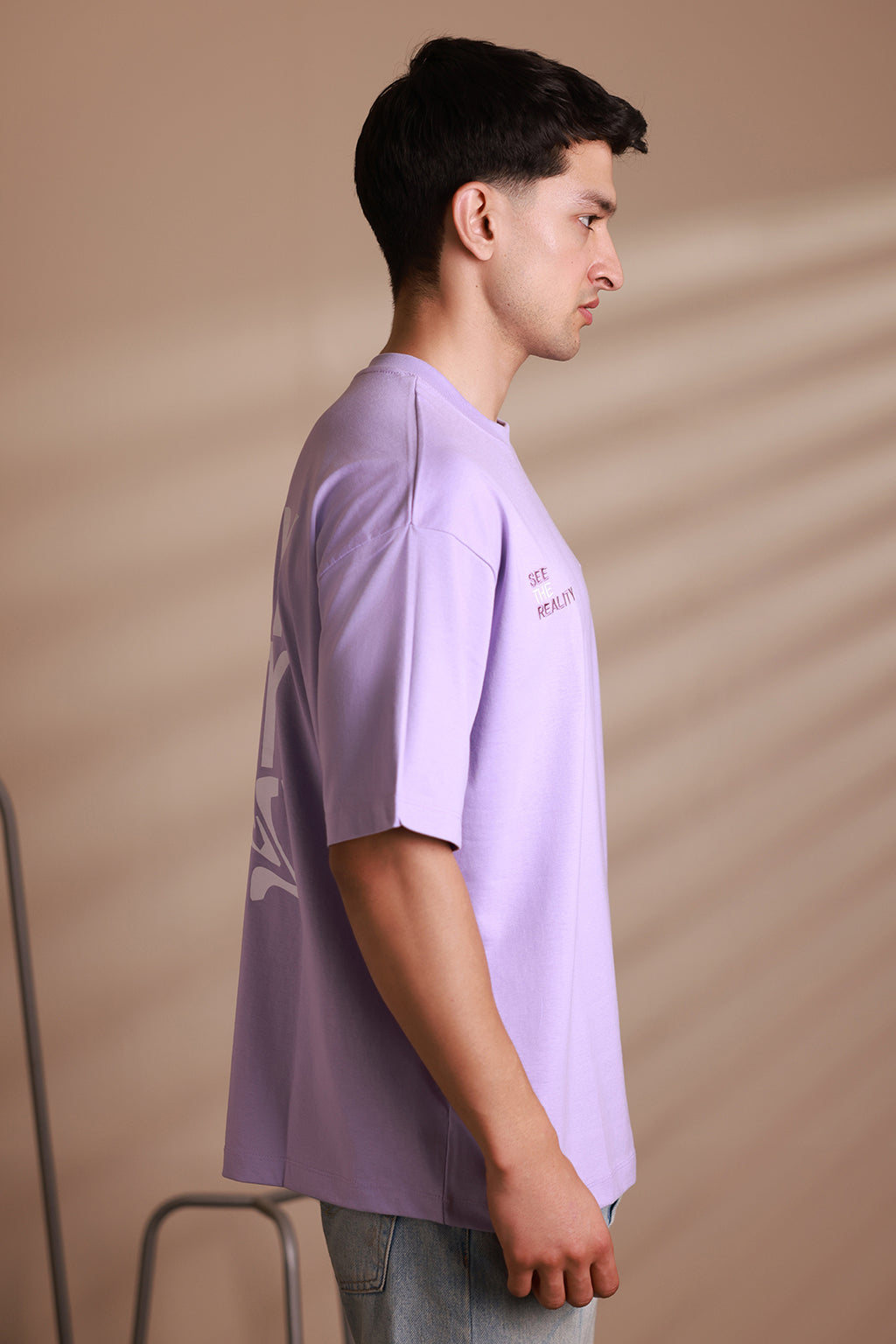 Oversized Graphic T-Shirt - D019