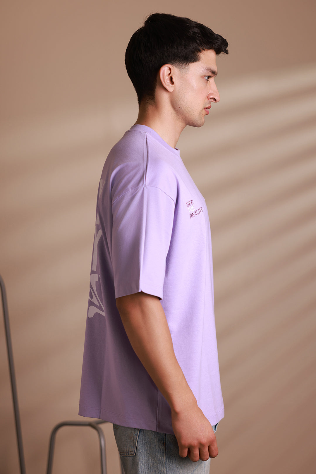 Oversized Graphic T-Shirt - D019