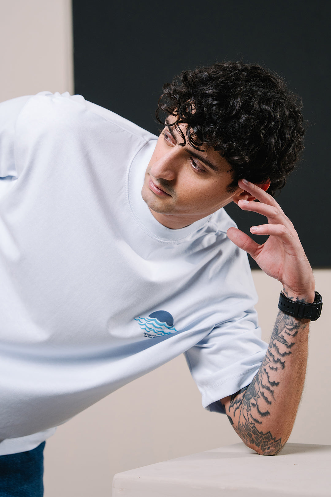 Oversized Graphic T-Shirt - D021